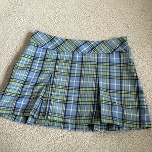 abercrombie and fitch plaid skirt